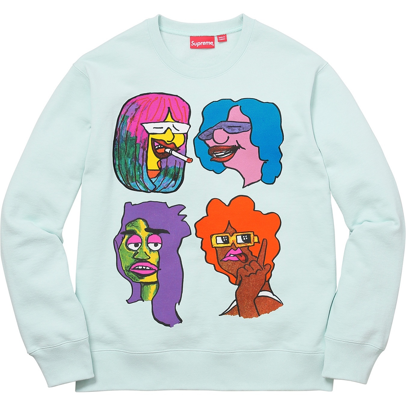 Gonz Heads Crewneck view 3